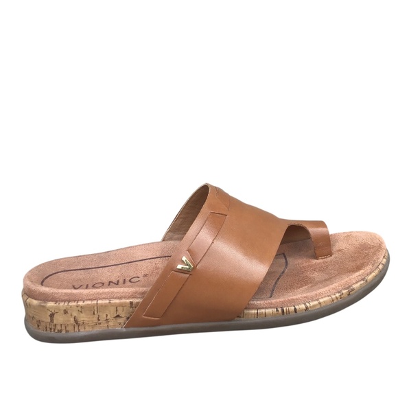 Vionic Leather Sandals - Picture 6 of 16